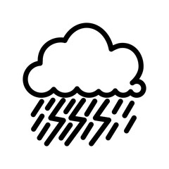 Storm icon design template