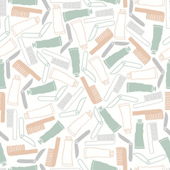 Delicate Floral Pattern Texture in Soft Tones