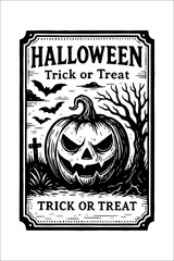 Halloween Label Desgin / 31 October