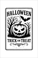 Halloween Label Desgin / 31 October