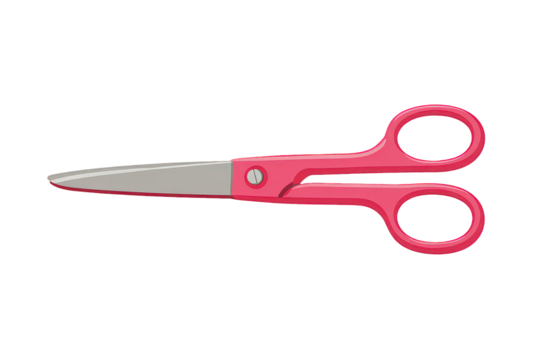 Pair Of Pink Scissors