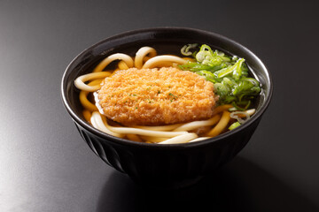 コロッケうどん