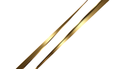 Abstract Gold Metallic Diagonal Lines on Black Background