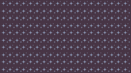 Seamless Lavender Star Sparkle Plum Background_Pattern