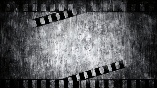 Film strip imagery abstract cinematic concept - Powered by Adobe