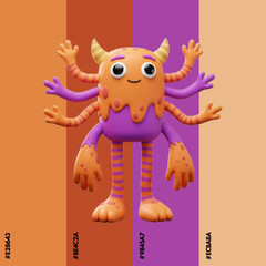 Soft Fluffy Creature Palette Journey