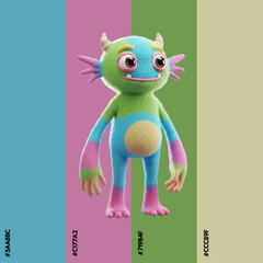 Whimsy Monster Palette Inspirations