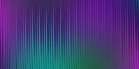 Purple and Teal Vertical Ribbed Abstract Background