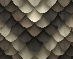 Abstract Patterned Scales Background Design