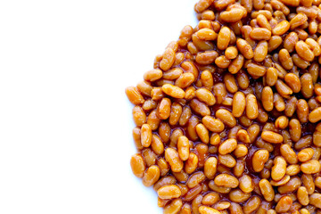 Baked beans in tomato sauce