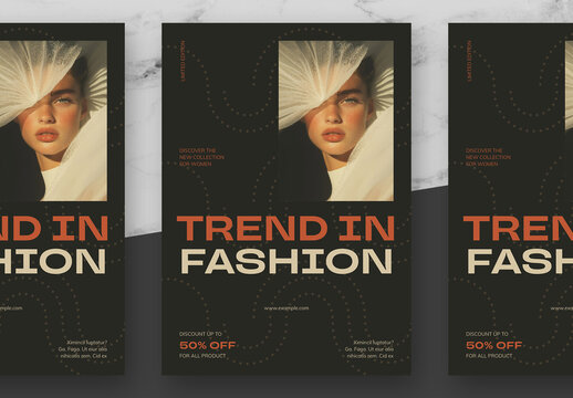 Orange Cream Fashion Flyer
