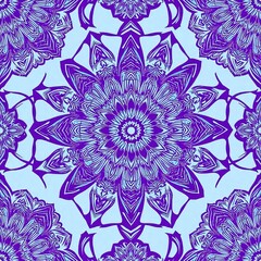 Mandala pattern of art and illustration: A captivating pattern displaying a symphony of colors and intricate details, creating a mesmerizing visual experience.