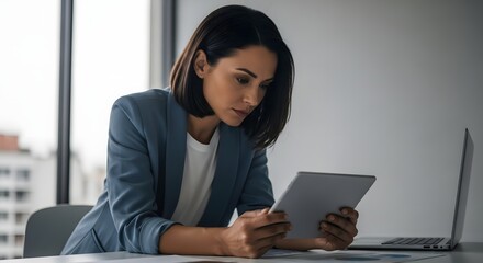 Diverse Young Adults Working Collaboratively in Modern Office Space