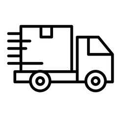 Fast Delivery  Icon Set Multiple Style Collection