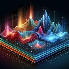 Layered 3D Heatmap Visualization