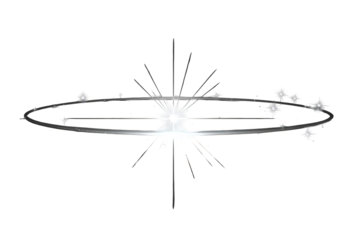 Bright White Star Light in a Dark Galaxy