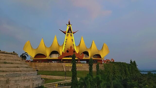 The iconic Menara Siger (Siger Tower) a Symbol of Identity in the Southeastern Tip of Lampung