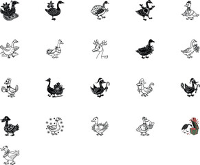Funny Christmas Silly Goose