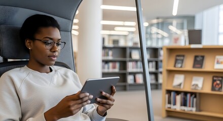 Focused Young Black Woman Whisking Ingredients in Kitchen