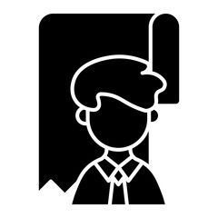 accountant Solid icon