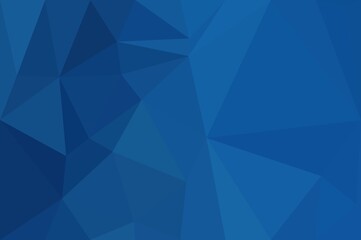 abstract blue geometric shapes background. colorful background. illustration.