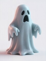 3D Halloween ghost