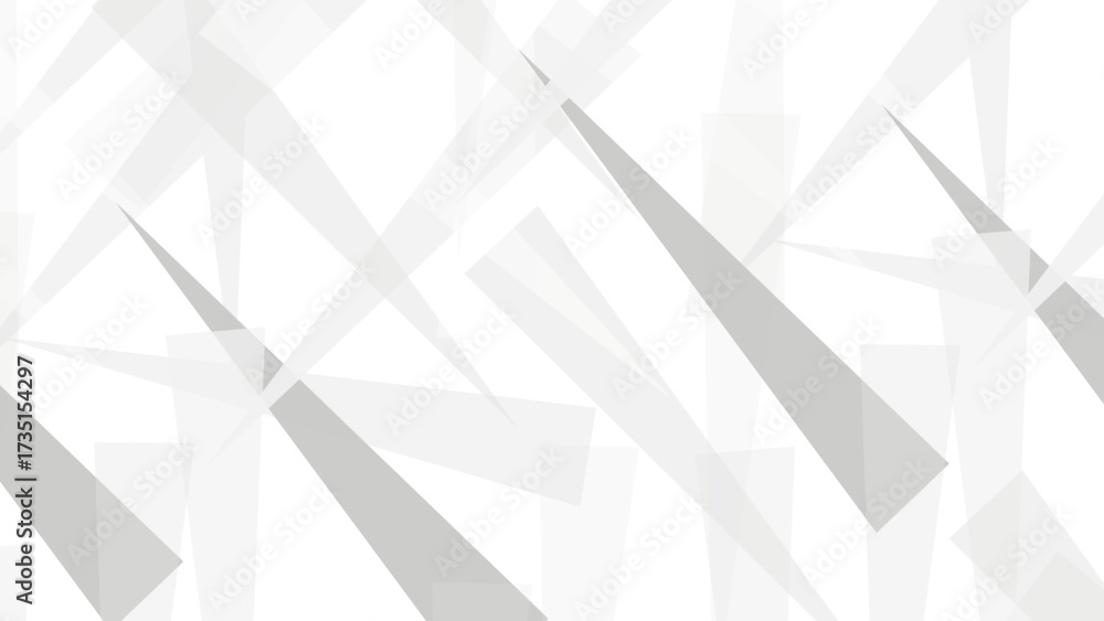 Sticker abstract white and grey on light silver background modern design. abstract modern and seamless white
