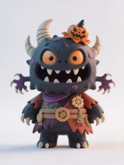 3D Halloween monster