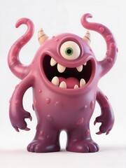 3D Halloween monster