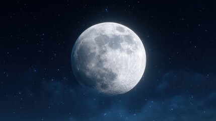 Fototapeta premium moon in the night sky