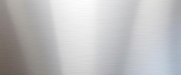 Brushed stainless steel surface, showing fine parallel lines and subtle reflections,  abstract,  detail