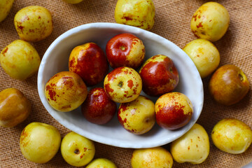 Fresh jujube fruits, Chocolate jujube