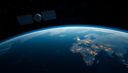 Quiet View Of Earth From Orbit