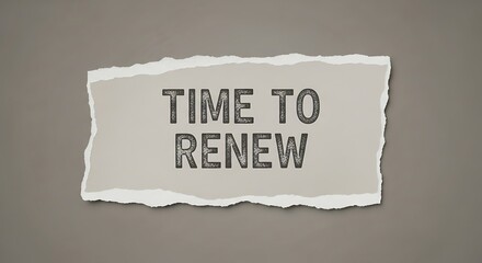 Time To Renew Important Documents.