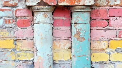 Colorful Abstract Wall Mural