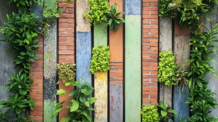 Colorful Abstract Wall Mural