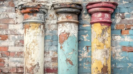 Colorful Abstract Wall Mural