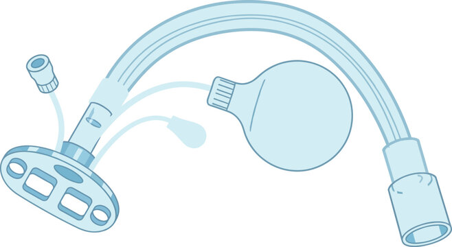Endotracheal tube medical device airway management equipment editable