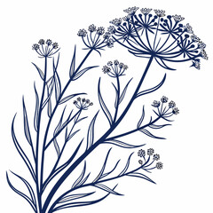 black and white blue mist shrub