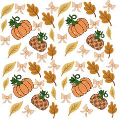 autumn seamless pattern