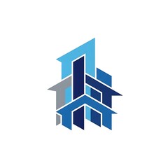 Modern Abstract Architecture Logo Design.