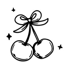 Gift food white and balck vector desgine