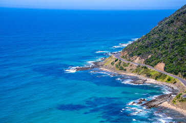 Ocean Road Horizon Seascape on Australia's Great Ocean Road