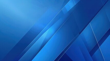 Fototapeta premium Blue minimalist tech-style gradient PPT background materials