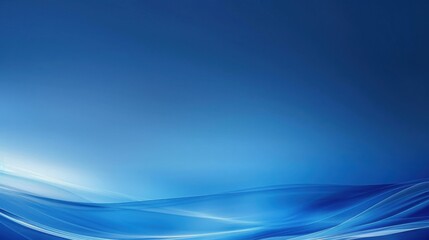 Blue minimalist tech-style gradient PPT background materials