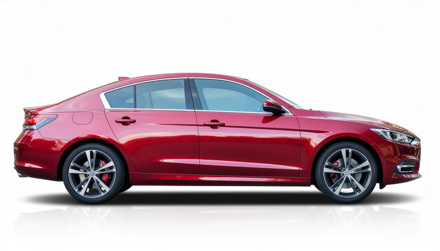 red sport car