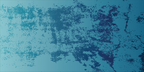 Abstract Blue Grunge Texture Background With Gradient For Design Projects