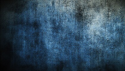 Dark blue textured canvas with gray smudges
