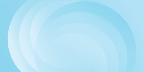 Minimalist banner background, pastel colorful, Light Blue gradations. Circle effect style geometric, abstract background modern arts