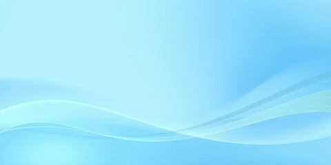 Abstract light blue vector background with subtle gradient and dynamic lines,  simple,  refreshing